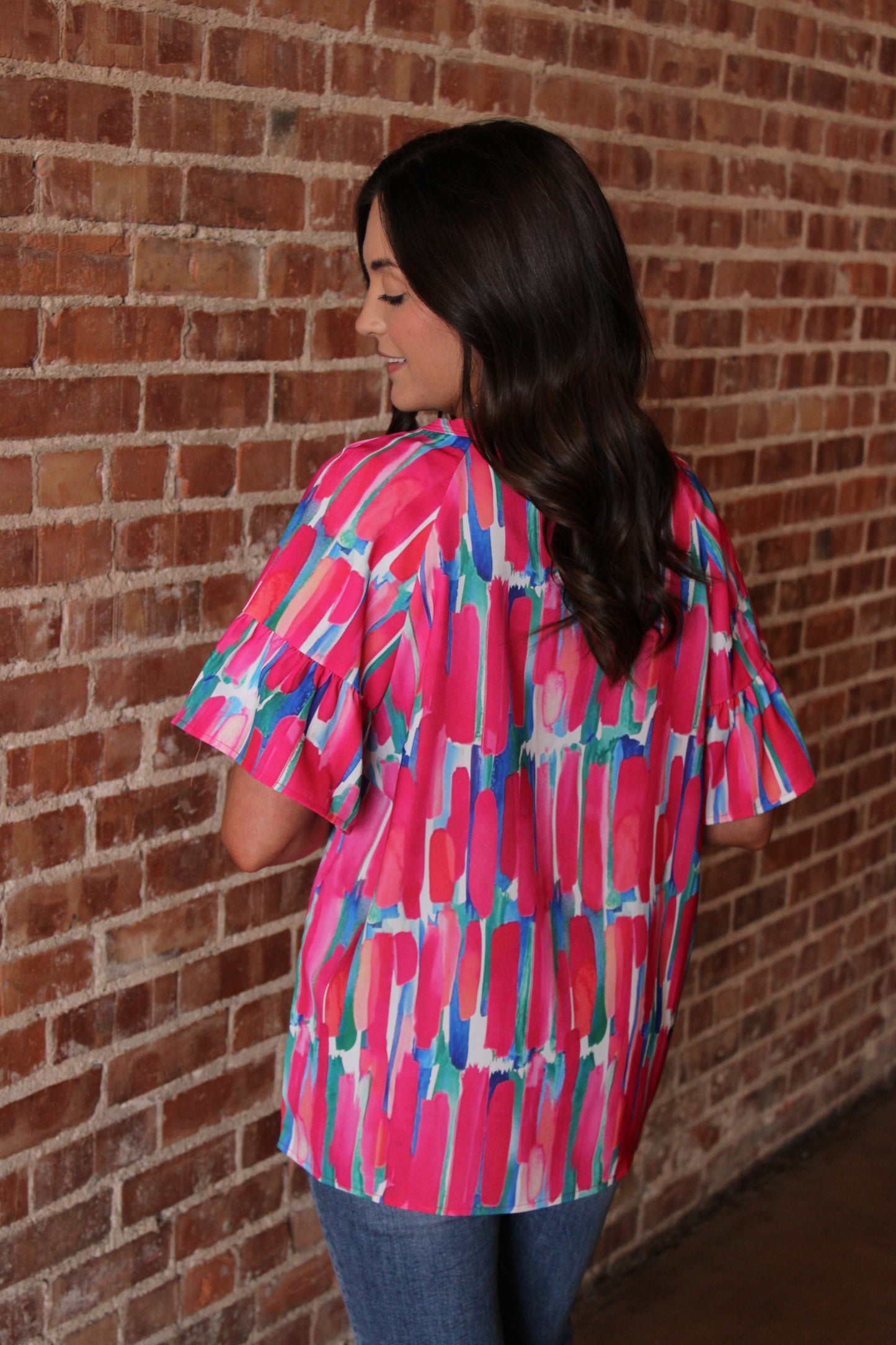 Carolina Abstract Top