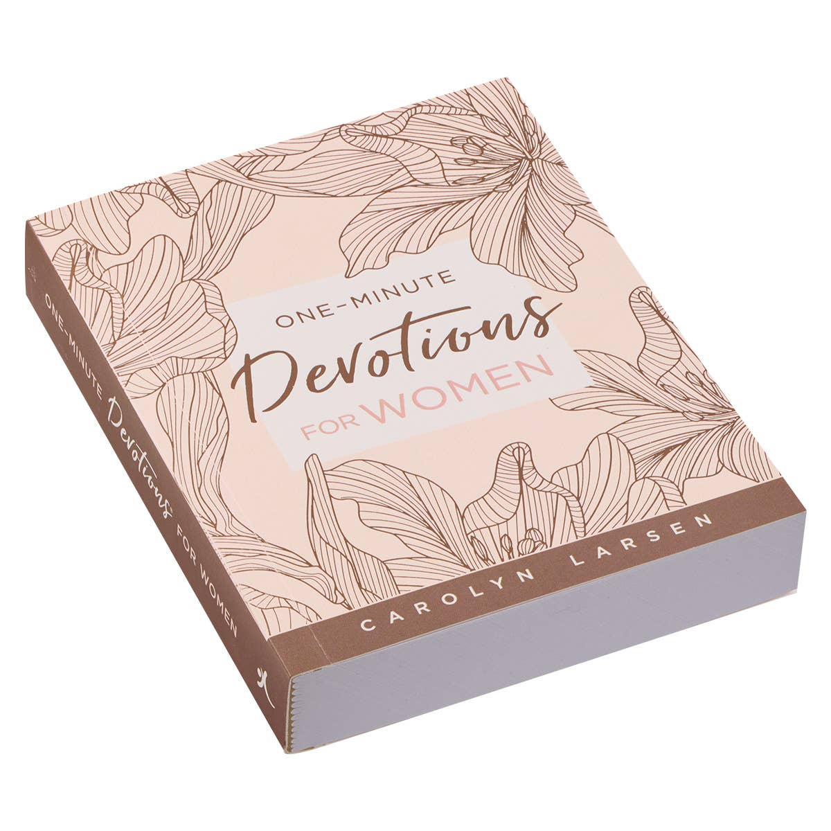 Beige Softcover One-minute Devotions for Women