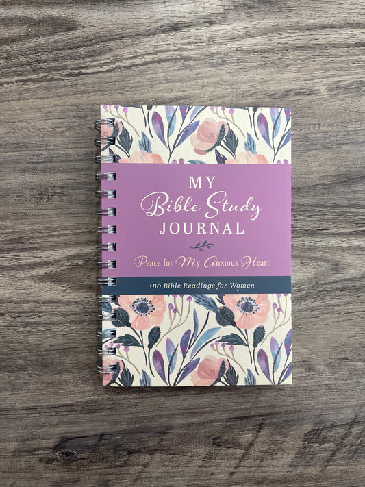 My Bible Study Journal: Peace for My Anxious Heart