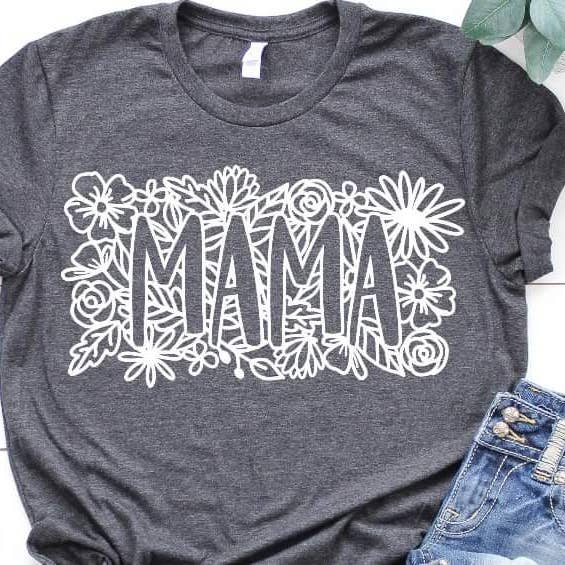 MAMA Floral T-Shirt